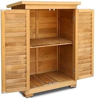 Gardeon Outdoor Storage Box Container Cabinet Bench, Wooden Tool Toy Deck Boxes Chest Garden Shed Storages Ottoman Chair S...