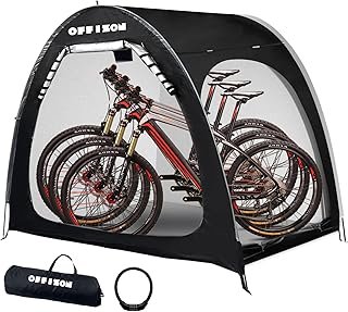 Offizon Outdoor Bike Storage Shed, Bike Covers, Waterproof Bike Shed for Outdoor Storage - Heavy-Duty Bike Storage Tent, P...