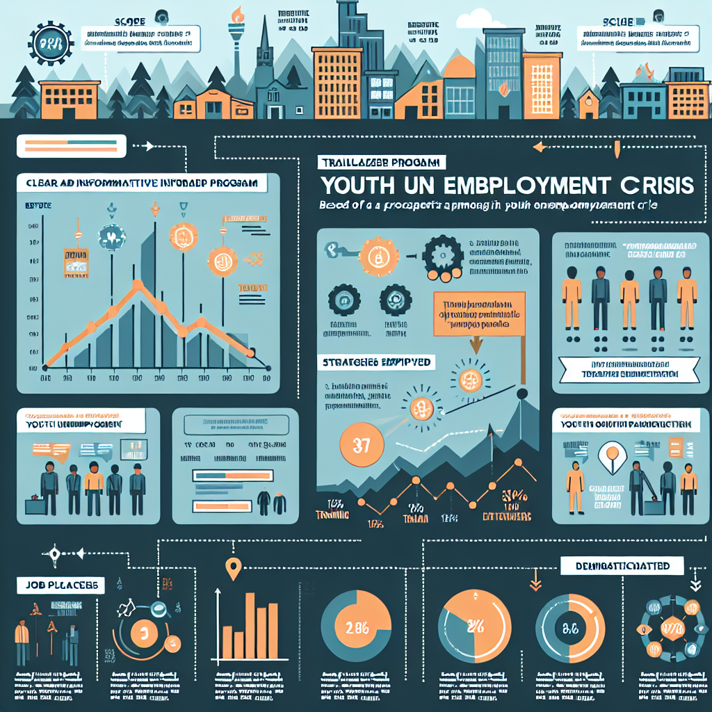 Infographic for Dudley Council's Trailblazer Program Tackles Youth Unemployment Crisis