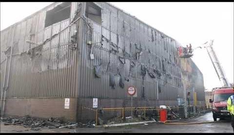 Escape from Bloxwich Fire: Residents Safe After Shed Blaze