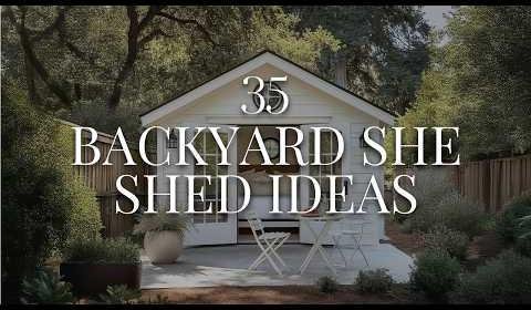 Transform Your Garden Shed into a Stylish Retreat